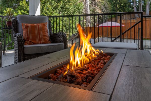 Gas Fire Pit Installation in Snellville